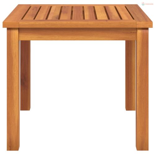 Tömör akácfa dohányzóasztal 40 x 40 x 36 cm