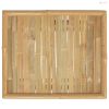 Bambusz kerti asztal 65 x 55 x 30 cm