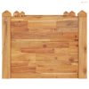 Tömör akácfa kerti magaságyás 160 x 60 x 44 cm