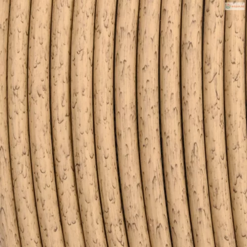 3 részes polyrattan kerti ülőgarnitúra bézs párnákkal