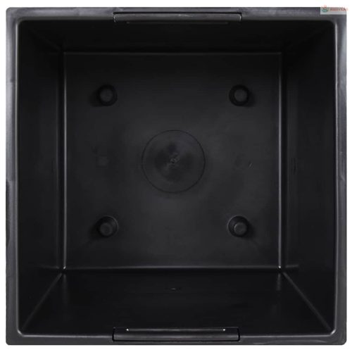 Barna polipropilén rattan ültetvény kivehető belsővel