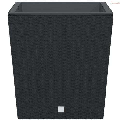 Antracit polipropilén rattan ültetvény kivehető belsővel