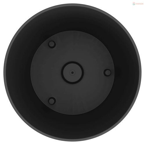 Antracit polipropilén rattan ültetvény kivehető belsővel