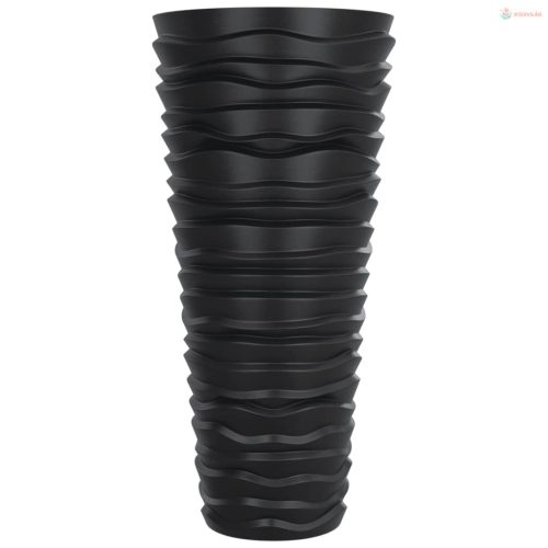 Antracit polipropilén rattan ültetvény kivehető belsővel