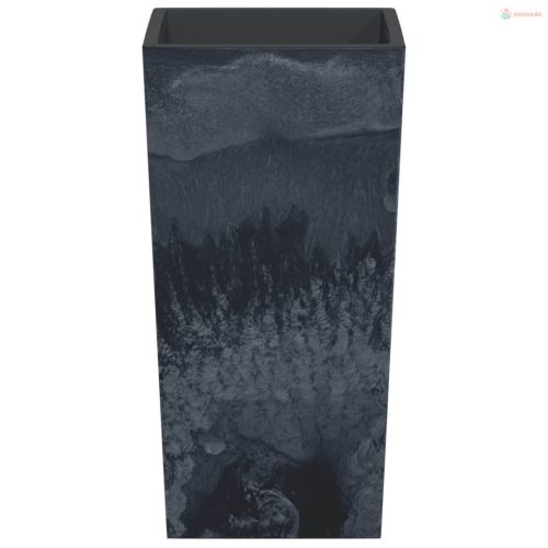 Antracit PP ültetvény kivehető belsővel beton megjelenés