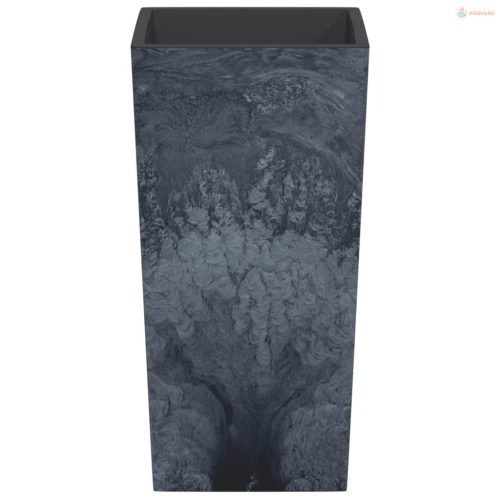Antracit PP ültetvény kivehető belsővel beton megjelenés