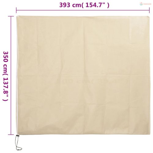 Növényvédő huzat cipzárral 70 g/m² 3,93x3,5 m