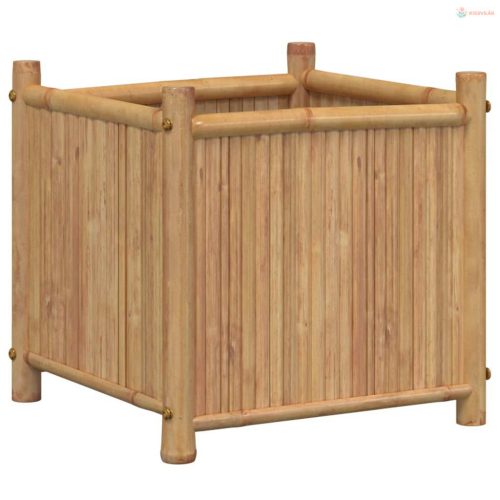 Bambusz virágtartó 40 x 40 x 40 cm