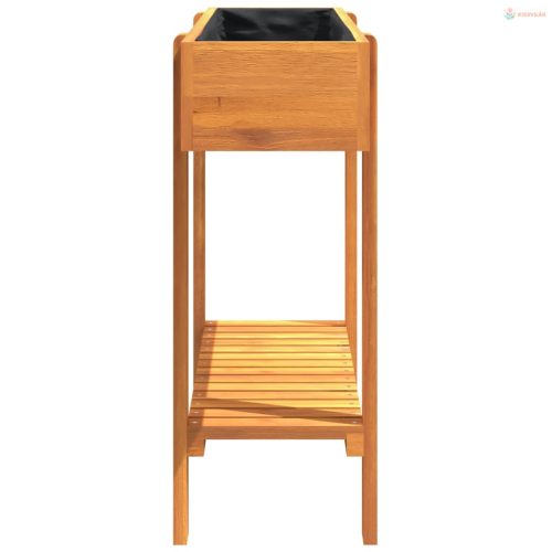 Tömör akácfa kerti magaságyás 90 x 30 x 75 cm