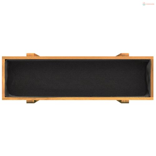 Tömör akácfa kerti magaságyás 90 x 30 x 75 cm