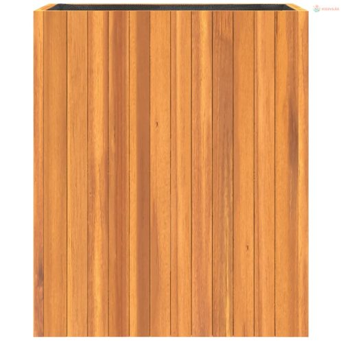 Tömör akácfa kerti virágtartó 59x27,5x70 cm