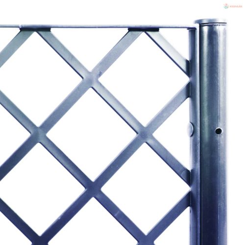 Kékszürke PP rácsos kerti ültetőláda 160 x 120 x 142 cm