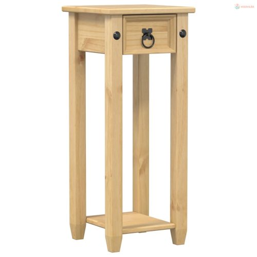 Corona tömör fenyőfa növénytartó állvány 30 x 30 x 73 cm