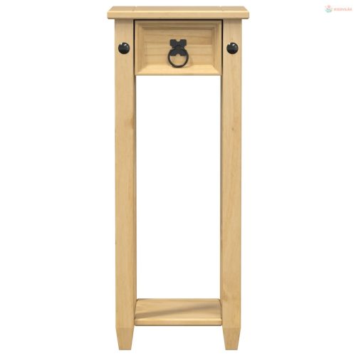 Corona tömör fenyőfa növénytartó állvány 30 x 30 x 73 cm