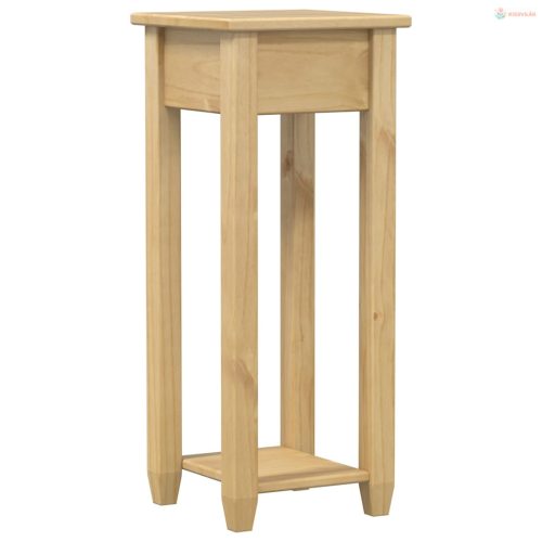 Corona tömör fenyőfa növénytartó állvány 30 x 30 x 73 cm