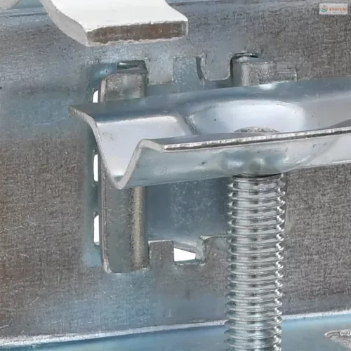 2 db horganyzott acél ernyőbilincs erkélyre 32 mm