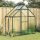 Zöld alumínium melegház alapvázzal 169 x 114 x 195 cm