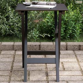 Fekete tömör nyárfa összecsukható kisasztal