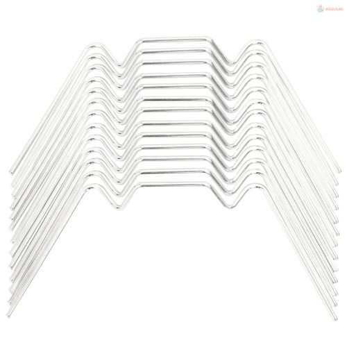 100 db W-alakú horganyzott acél kapocs melegházhoz