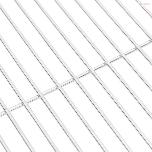 Kerek 304 rozsdamentes acél BBQ grillrács Ø34,5 cm