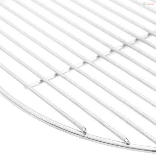 Kerek 304 rozsdamentes acél BBQ grillrács Ø44,5 cm