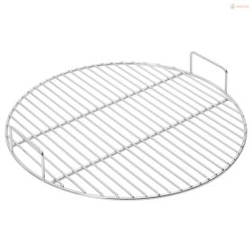   Kerek 304 rozsdamentes acél BBQ grillrács fogantyúval Ø44,5 cm