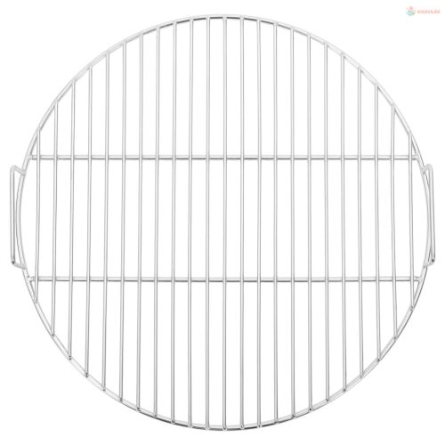 Kerek 304 rozsdamentes acél BBQ grillrács fogantyúval Ø44,5 cm