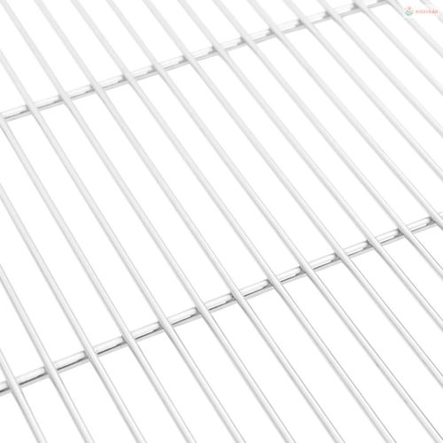 Kerek 304 rozsdamentes acél BBQ grillrács fogantyúval Ø44,5 cm