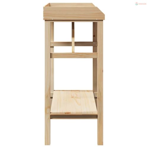 Ültetőasztal Természetes 75 x 40 x 90 cm Masszív fenyő fa