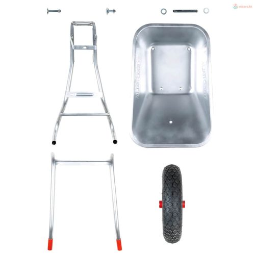 Talicska 90 L 150 kg Horganyzott acél és műanyag