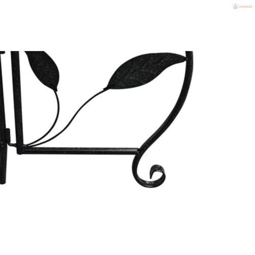 Napelemes viragkosár LED világítással