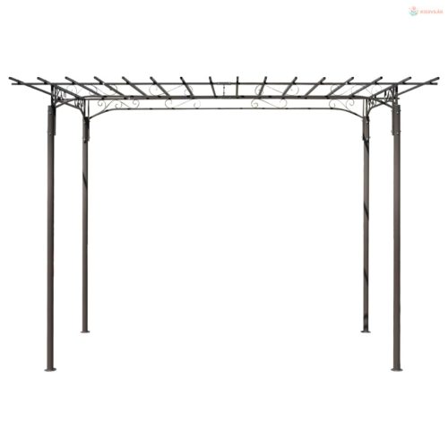 Rózsa Boltív Kerti Pavilon Acél Kerti Dekoráció