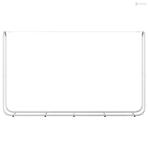 Horganyzott acél tűzifatároló 250x25x150 cm