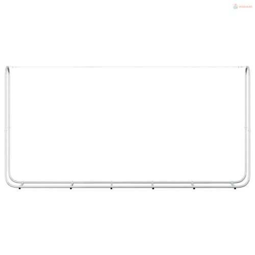 Horganyzott acél tűzifatároló 300x25x150 cm