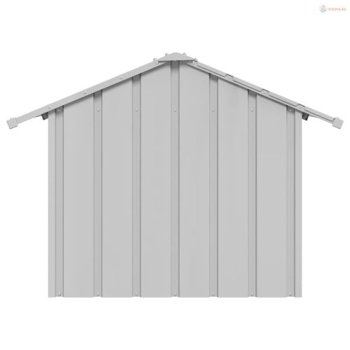 Kutyaház tetővel 85x107x81 cm horganyzott acél