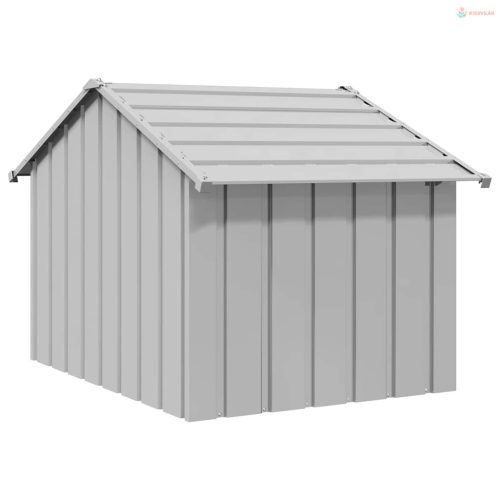 Kutyaház tetővel 83x130x85 cm horganyzott acél