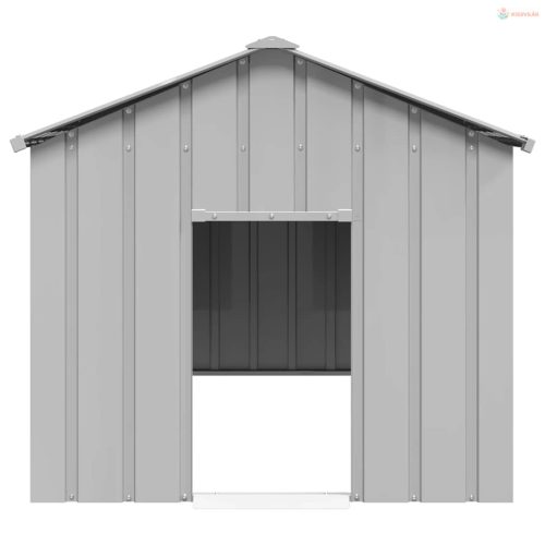 Kutyaház tetővel 113x153x101 cm horganyzott acél