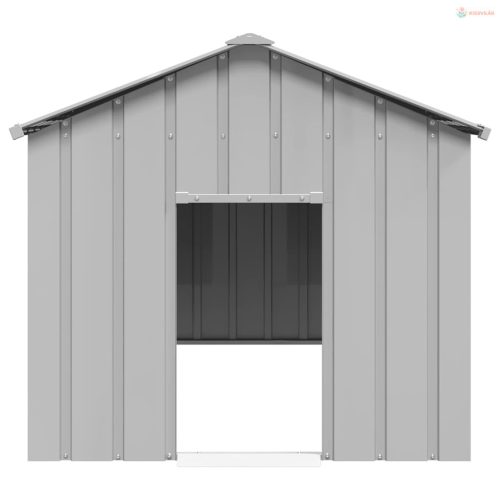 Kutyaház tetővel 114x202x101 cm horganyzott acél