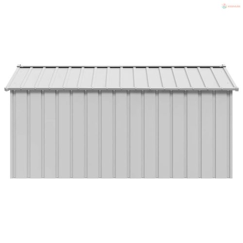 Kutyaház tetővel 114x202x101 cm horganyzott acél