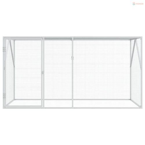 Madár kalitka Antracit 208 x 102 x 108 cm Horganyzott acél