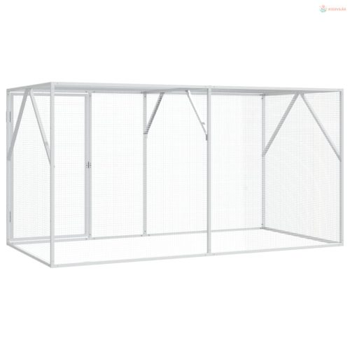 Madár kalitka Antracit 208 x 102 x 108 cm Horganyzott acél