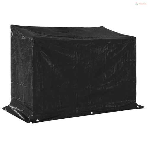 Tűzifa állvány esővédővel 151x80,5x110,5 cm horganyzott acél