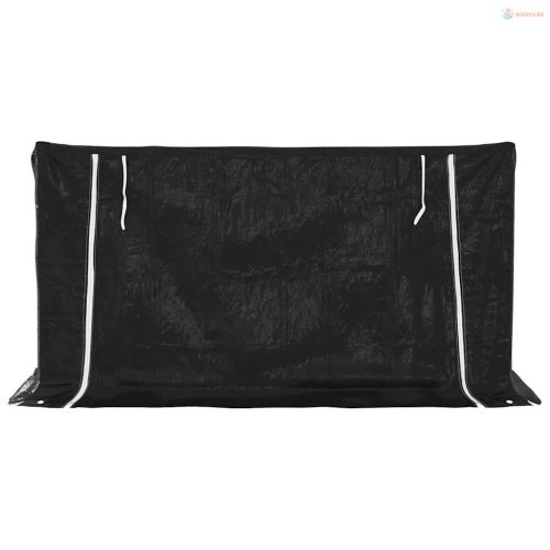 Tűzifa állvány esővédővel 200,5x80,5x110,5 cm horganyzott acél