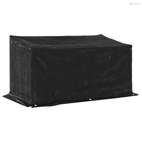 Tűzifa állvány esővédővel 200,5x100,5x110,5 cm horganyzott acél