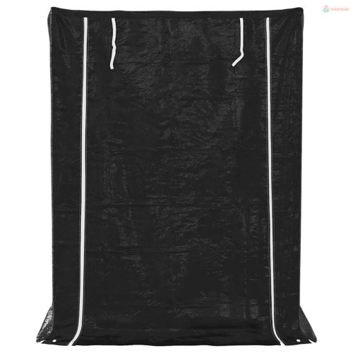 Tűzifa állvány esővédővel 150x100x200 cm horganyzott acél