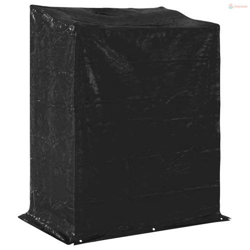 Tűzifa állvány esővédővel 150x100x200 cm horganyzott acél