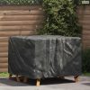 Bútor takaró Egyszínű Fekete 113 x 113 x 73 cm 600D