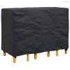 Bútor takaró Egyszínű Fekete 130 x 80 x 70 cm 210D