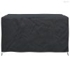 Bútor takaró Egyszínű Fekete 180 x 140 x 90 cm 420D