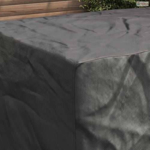 Bútor takaró Egyszínű Fekete 180 x 150 x 85 cm 210D